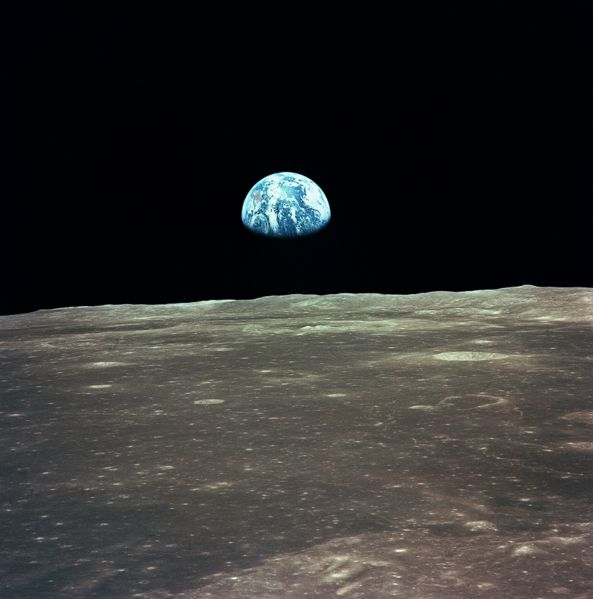 The moon landing, 1969